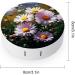 Buy Daisy Plants Print Contact Lens Case | Durable Contact Lens Care & Travel Box - Buy Online on GoSupps.com