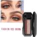 Dual Color Eyeshadow Makeup Palette Waterproof Durable Frosted Pigment Nude Everyday Lazy Eye Shadow Powder Style1 for Beautiful Life - Buy Online on GoSupps.com