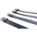 QMYBROW Real Leather Straps 4-Pack | Adjustable Cinch & Stirrup Straps with Metal Buckle | Multi-Purpose Cable Ties in Bourbon Brown - Buy Online on GoSupps.com