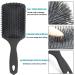 9PCS Hair Brush Set for Wet Long Thick Hair - Detangling Round & Paddle Brushes with Spray Bottle - Ideal for Wavy Curly Hair - Black (7 piece set) - Buy Online on GoSupps.com