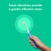 Quip Kids Electric Toothbrush - Sonic Toothbrush with Small Brush Head, Travel Cover, Timer, Mirror Mount, Soft Bristles, Rubber Handle - Blue - Buy Online on GoSupps.com