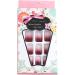 Coffin False Nails Short Fake Nails Press on Nails Gradient Ballerina Acrylic Full Cover Stick on Nails 24Pcs for Women and Girls 1 count (Pack of 1) Red Pink Gradient - Buy Online on GoSupps.com