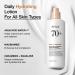 ANUA Rice 70 Intensive Moisturizing Milk | Lightweight Korean Lotion for Deep Hydration & Glowy Skin | Niacinamide & Ceramides | 150ml - Buy Online on GoSupps.com