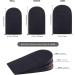SIIHEA Adjustable Heel Lifts - 1/4'' Height Increase Insoles for Achilles Tendonitis & Plantar Fasciitis - Medium (Black) - Buy Online on GoSupps.com