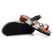 Summer Orthopedic Beach Sandals for Women Fashion Comfy Soft Walking Bunion Corrector Flip Flops Casual Lightweight Arch Support Slippers Women for Foot Correction 7.5 Red