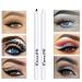 Yeweian Black White Eyeliner Pencil Set - Waterproof High Pigmented Eye Brightener Stick for Women - Matte Smooth Finish - Includes Built-in Sharpener - Buy Online on GoSupps.com