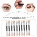 Housoutil 30pcs Eye Shadow Stick Makeup Lash Tools Female Eyeshadow Double Sided Mirror Woman - Buy Online on GoSupps.com