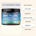 ANEFOSE Beef Tallow Collagen Manuka Honey Beeswax Grass-fed Tallow and Manuka Honey Cream 7 in 1 Natural Beef Tallow Moisturizer for Skin Face Body (1) - Buy Online on GoSupps.com