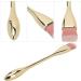 Soft Kabuki Cleaner Brush for Nail Dust & Makeup with Exquisite Handle Strong Powder Grip Soft Fiber Bristles Fine Made for Blush & Powder (Champagne Gold) - Buy Online on GoSupps.com