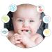 Haakaa Baby Teething Toys - Silicone Palm Teether Combo for Babies | Soothes Teething Pain & Gums | BPA-Free | 3M+ | 2pcs - Buy Online on GoSupps.com