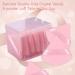 FRAGLOW Powder Puffs - 6 Soft Triangle Makeup Puff Set for Loose & Mineral Powder | Velour Foundation Blender Sponge | Beauty Tools (Pink - Buy Online on GoSupps.com