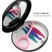 Orthodontic Retainer Case with Mirror - Aligner Case Box Black | Durable & Stylish 1 Piece - Buy Online on GoSupps.com