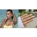 Glazed Donut Chrome Hailey Bieber Trend Press On Nails | Handmade Almond Shape 30-Piece Nail Kit - Buy Online on GoSupps.com