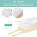 Organic Castor Oil Pack for Liver Support | Adjustable Strap | Reusable Wrap for Waist & Neck | Thyroid & Stomach Relief | Better Sleep & Less Stress - Buy Online on GoSupps.com