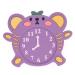 Alarm Clock Shaped Cartoon Teething Toy for Babies - Bright Color Baby Travel Teether - Buy Online on GoSupps.com