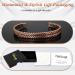 Vicmag Copper Bracelet for Women Men | 6X Ultra Strength Magnets | Pure Copper Adjustable Size | Gift Box Included | (Copper Feather) - Buy Online on GoSupps.com