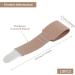 Toe Splints for Straightening - 10pcs Skin-Friendly Hammer Toe Corrector & Toe Separators for Women - Breathable Fasten Tape for Overlapping & Bent Toes - Buy Online on GoSupps.com