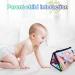 Baby Floor Mirror Flip with Cloth Book and Teethers | Montessori Sensory Toys for Newborns and Infants | High Contrast Black & White Developmental Toy | Perfect Gift for Babies 0-12 Months - Buy Online on GoSupps.com