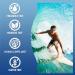 Sunscreen SPF 50 | Reef Safe  Octinoxate & Oxybenzone Free | Broad Spectrum UVAUVB | Water Resistant 80 Min | Fragrance Free - 6 Fl Oz - Buy Online on GoSupps.com