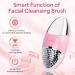 SUNMAY 4-in-1 Facial Cleansing Brush with Ionic Mode - Deep Clean & Massage - G-Sensor Scrubber - IPX5 Waterproof - Pink - Buy Online on GoSupps.com