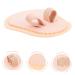 4pcs Hallux Valgus Correction Pads - High Heel Foot Protectors for Bunions - Toe Separator and Pain Relief Device - Brown - Buy Online on GoSupps.com