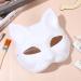 Stobok 10-Pack DIY Cat Masks - Unfinished White Masquerade Masks for Halloween Parties - Buy Online on GoSupps.com