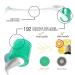 9Oine Derma Roller - 192 Titanium Microneedling Roller for Face Body Beard Hair Growth - Skin Care Facial Roller for Women and Beard Growth - Men's Gift #0.5 - Buy Online on GoSupps.com