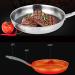 DameCo Induction Pot Saucepan Frying pan Non-Stick Pan Stainless Steel Frying Pan Omelette Pan Breakfast Pot Nonstick Metal Utensil Saucepan Frying Pan (Size : 30CM) () Interesting - Buy Online on GoSupps.com