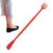 Back scraper shoe opener back scratch - ankle inserts with claw for back scratch corna |Shoe spoon with a long handle anchor inserts for easy dressing shoehole red red