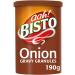 Gravy Granules Bundle which Contains Bisto Onion Gravy Granules 190g - Pack of 2 with Grocery List Card - Buy Online on GoSupps.com