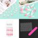 Buy Sethexy Matt Ballerina Long Coffin False Nails - 24 Pink Acrylic Press-On Nail Tips for Women & Girls | International Shipping - Buy Online on GoSupps.com