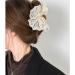 Limtula Lace Princess Large Hair Claw Clip Flower Hair Jaw Clip Balletcore Hair Catch Barrettes Hair Adornment Hair Ornamentatio Beige - Buy Online on GoSupps.com