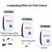 Ultrasonic Pest Repeller 6 Pack - Electronic Plug-In Sonic Pest Control for Bugs, Insects, Roaches, Mice, Spiders, Rodents, Mosquitoes - Buy Online on GoSupps.com