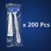 200 Pack Kheoxusa 3 Blade Disposable Razors - Individually Wrapped Perfect for Hotels Airbnb & Travel - Triple Blade Razors in Grey Blue - Buy Online on GoSupps.com