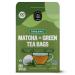 FGO Organic Japanese Matcha Green Tea Eco Conscious Tea Bags 100 Count