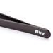 Buy Vitry Coloured Tweezers with Slanted Tips - 1 Piece Black | International Shipping Available - Buy Online on GoSupps.com