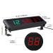 Pellor Fitness Timer - 6-Digit LED Gym Timer with Remote Control 12/24 Hour Format Stopwatch & Interval Training Clock for CrossFit - International Shipping Available - Buy Online on GoSupps.com
