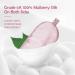 Mommesilk 100% 22 Momme Mulberry Silk Sleep Mask - Rosy Pink | Anti-Aging | Skin Care | Ultra Soft & Comfy - Buy Online on GoSupps.com