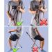 Walking Stick Seat Folding Stool Multi-Function Handy Cane Seat Lighweight Aluminium Height Adjustable Max User Weight 200kg Surprise Gift - Buy Online on GoSupps.com