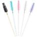 Mekupeu 20 Sets Mascara Wand Tube Set | Diamond Key Chain Empty Brushes | Eyelash Spoolies Makeup Tool (Mixed 5 color) - Buy Online on GoSupps.com