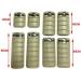 ATAIRSOFT 8 Pcs RAS RIS Picatinny Rail Cover Set - 42mm 67mm 80mm 98mm - High-Quality Tactical Accessories for Airsoft & Firearms - Buy Online on GoSupps.com