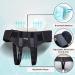 Wonder Care Black Inguinal Hernia Support Truss - Adjustable Double Inguinal & Sports Hernia with Removable Pads for Injury Recovery (M: 32-35 Inches) - Buy Online on GoSupps.com