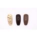 Embrace Autumn Glamour: Brown Nail and Nude Polish Set with Bonus Nail Art Stickers - 15ml Each - Buy Online on GoSupps.com