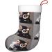 Ffexs Autumn Maple Leaf Velvet Christmas Socks - One Size Fun Monkey Music Design for New Year & Holiday Cheer - Buy Online on GoSupps.com