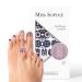 Original Miss Sophie Pedi Wraps I Moroccan Mosaic Pedicure I 27 Ultra-D nne nail polish stripes with patterns I for tooth I sticks to natural and painted acrylic gel & shellac nails