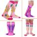 Kids Ski Socks - Winter Warm Thick Thermal Long Socks for Skiing & Snowboarding - Pink - Buy Online on GoSupps.com