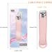 Buy Premium Nail Clipper Manicure Set - Sharp Stainless Steel Fingernail & Toenail Clippers in Pink | Fast International Shipping - Buy Online on GoSupps.com