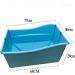 Pet Bath Tub Dog Cat Portable Folding Medicinal Bath Bucket Medium and Small Dog Bath Tub Suitable for Bathroom Outdoors (Pink 98 * 50 * 56CM) Elegant Pink 77*40*29CM - Buy Online on GoSupps.com