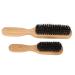 2pcs Beard Brush Set - Wooden Handle Skin-Friendly Barber Tool for Easy Beard Care & Cleaning - Buy Online on GoSupps.com
