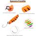 45-Piece Blinker Fishing Set | Jig Spinner & Rubber Fish | Saltwater & Freshwater Bait for Pike Pikeperch Perch & Trout - Buy Online on GoSupps.com